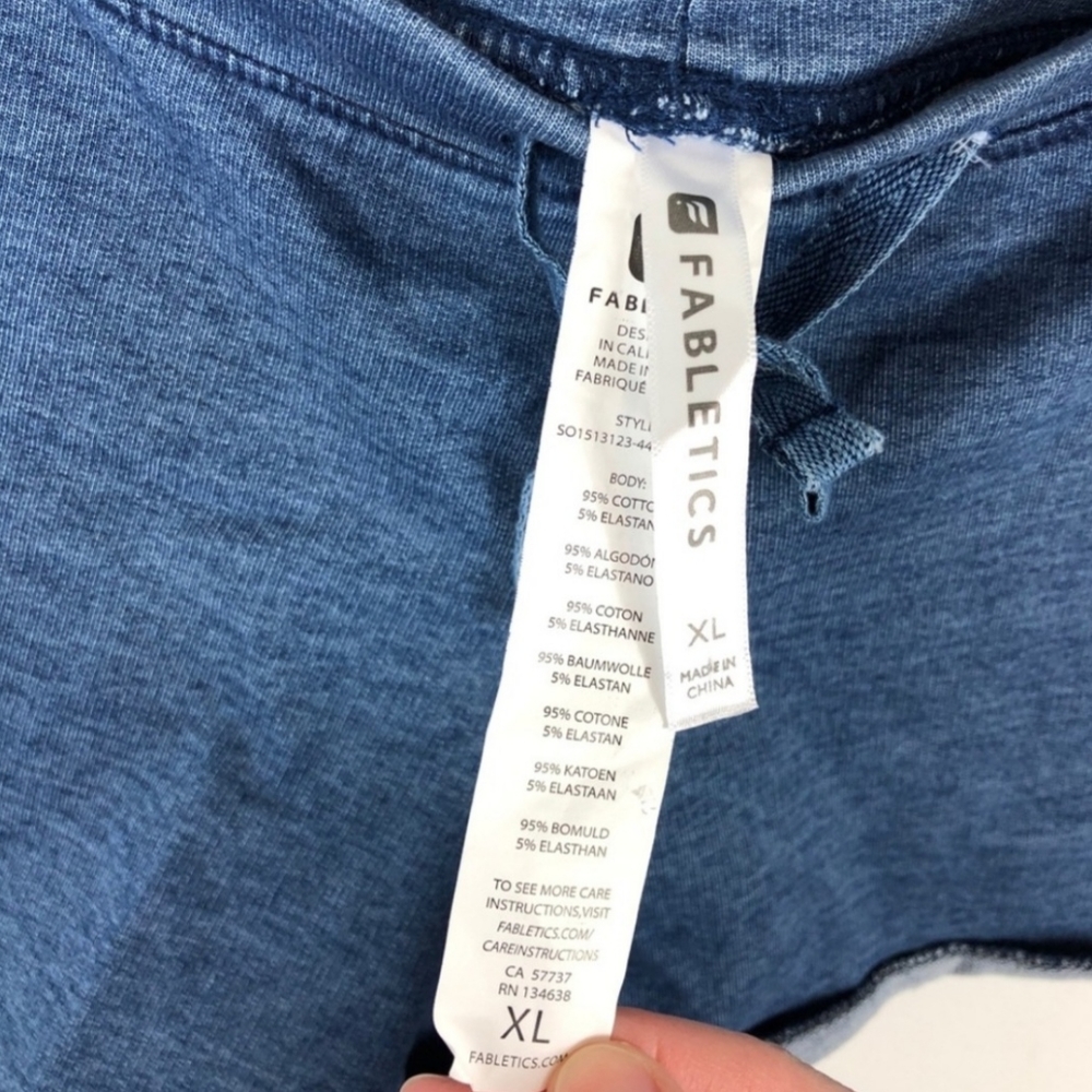 Fabletics Drawstring Lounge Shorts - Picture 2 of 4